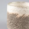 Cup Yuzzethra Zoe | Drinkware by Svetlana Savcic / Stonessa. Item composed of stoneware in minimalism or contemporary style
