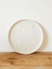 Set of 2 Large Plates in Milk | Dinnerware by Barton Croft. Item composed of stoneware in country & farmhouse or japandi style