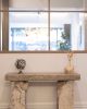 Narrow Console Table. Console Table. Marble Console Table. | Tables by HamamDecor LLC. Item made of marble works with minimalism & contemporary style