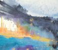 Valley of Neptune | Watercolor Painting in Paintings by Brazen Edwards Artist. Item made of paper
