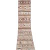 Vintage Colorful Turkish Kilim Runner Rug - Stair Runner | Rugs by Vintage Pillows Store. Item composed of fiber