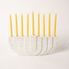Menorahs | Candle Holder in Decorative Objects by Pretti.Cool. Item composed of concrete
