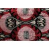Ikat Lumbar Pillow Cover - Extra Long Pink and Red Silk Ikat | Cushion in Pillows by Vintage Pillows Store. Item made of cotton
