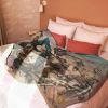 "Good Knight" Sherpa Blanket | Linens & Bedding by Greg "CRAOLA" Simkins