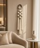 Macrame Wall Hanging , Modern Fiber Art, Neutral Home Decor, Large Tassel Tapestry | Wall Hangings by İnanç Yılmaz