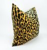 braemore jamil leopard pillow cover // leopard cushion cover | Pillows by Velvet Fringe
