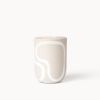 Sand Outline Coffee Cup | Drinkware by Franca NYC. Item composed of ceramic in boho or minimalism style