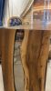Custom Order Dark Walnut bar counter, Epoxy Table Live Edge | Dining Table in Tables by LuxuryEpoxyFurniture. Item made of wood & synthetic