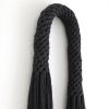 Knotted Rope Arch Wall hanging- Aarya Charcoal | Tapestry in Wall Hangings by YASHI DESIGNS by Bharti Trivedi