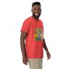 Unisex T-Shirt - The Hearth Quilt - Folk Abstract Patchwork | Work by Eman's Gallery
