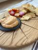 Star Tray | White Oak and Ceramic Party Charcuterie Tray | Serving Tray in Serveware by Alabama Sawyer