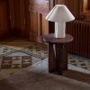 V Side Table Stained Ash | Work by District Loom