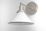 Antique Brass Sconce - Model No. 0577 | Sconces by Peared Creation. Item made of brass with glass
