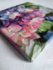 Hydrangea flowers painting original, Floral art canvas oil | Oil And Acrylic Painting in Paintings by Natart. Item made of canvas with synthetic works with contemporary style