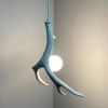 Deer Antler Pendant | Pendants by Farmhaus + Co.. Item made of ceramic & synthetic