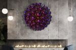 Bubbles Purple Wall Sculpture | Sculptures by PlusObject
