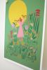 Lizard Girl Print | Prints by Leah Duncan. Item composed of paper in mid century modern or contemporary style