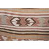 Vintage Colorful Turkish Kilim Runner Rug - Stair Runner | Rugs by Vintage Pillows Store. Item composed of fiber