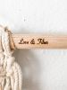 Simple Triangle Large Macrame Wall Hanging | Wall Hangings by Love & Fiber | San Diego in San Diego. Item composed of cotton