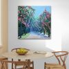South Bank Grand Arbour | Oil And Acrylic Painting in Paintings by Meredith H. Item made of canvas works with boho & contemporary style