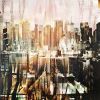 New York 54 – Mixed Media Cityscape Painting | Paintings by Dario Moschetta