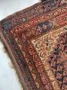 BEAUTIFUL Worn Antique Kurdish Rug | Character with "NEON" | Area Rug in Rugs by The Loom House. Item made of cotton with fiber