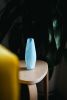 Glass Blown Blue Crush Tie-Dyed Pencil Vase | Vases & Vessels by Maria Ida Designs. Item made of glass