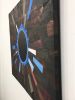 Blue Venusian | Wall Sculpture in Wall Hangings by StainsAndGrains. Item made of wood compatible with contemporary and industrial style