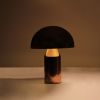 Brisa Mushroom Table Lamp | Lamps by Home Blitz. Item composed of brass