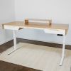 Bridge | Desk in Tables by ROMI. Item made of oak wood works with minimalism & mid century modern style