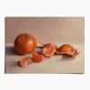 Clementines Still Life Art Print, Kitchen Citrus Fruit Wall Art, Orange Painting | Prints by The Ugly Cat Studio