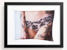 Pretty girl, in her underwear | Photography by She Hit Pause. Item made of paper