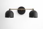 Mid-Century Modern Vanity Lights - Model No. 0698 | Sconces by Peared Creation. Item composed of brass