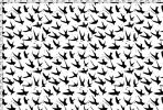 Bird by Bird (XL), Night | Fabric in Linens & Bedding by Philomela Textiles & Wallpaper. Item made of canvas