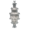Alan Mizrahi IQ3414 Crystal Tiered | Chandeliers by Alan Mizrahi Lighting Design