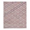 Classic Handwoven Pastel Color Diamond Pattern Turkish Kilim | Area Rug in Rugs by Vintage Pillows Store. Item composed of wool and fiber