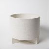 Large Planter w/ Base | Vases & Vessels by Pretti.Cool. Item made of concrete