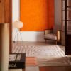 Psychedelic Labyrinth Beige Dip Dye Rug | Work by District Loom