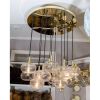 Alan Mizrahi KA1872 Suspended Globes | Chandeliers by Alan Mizrahi Lighting Design