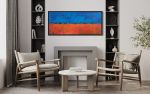 DUALITY | 130x55 | Oil And Acrylic Painting in Paintings by Lara Spadetto Art