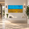 SILENCE | 50x100 | Oil And Acrylic Painting in Paintings by Lara Spadetto Art