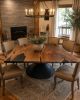 6 Ft Square Live Edge Dining Table | Tables by Pelican State Woodworks