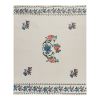 Vintage Embroided Aubusson Style Floral Turkish Kilim Rug | Area Rug in Rugs by Vintage Pillows Store. Item made of wool