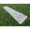 Vintage Handwoven Turkish Oushak Oversized Runner | Area Rug in Rugs by Vintage Pillows Store. Item composed of cotton and fiber
