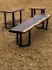 Bench & End Table Set | Benches & Ottomans by Simon Silver Designs