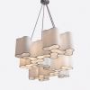 Alan Mizrahi IQ2104 Boa | Chandeliers by Alan Mizrahi Lighting Design