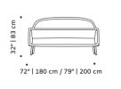 Luc Sofa Small | Couches & Sofas by Marie Burgos Design and Collection