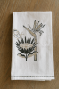 MENDED X DEMI: Tea Towel - South Africa, Black & Neutral | Linens & Bedding by Mended. Item composed of cotton
