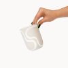 Sand Outline Coffee Cup | Drinkware by Franca NYC. Item composed of ceramic in boho or minimalism style