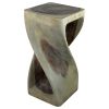 Haussmann® Original Wood Twist Stool 12 X 12 X 26 | Chairs by Haussmann®